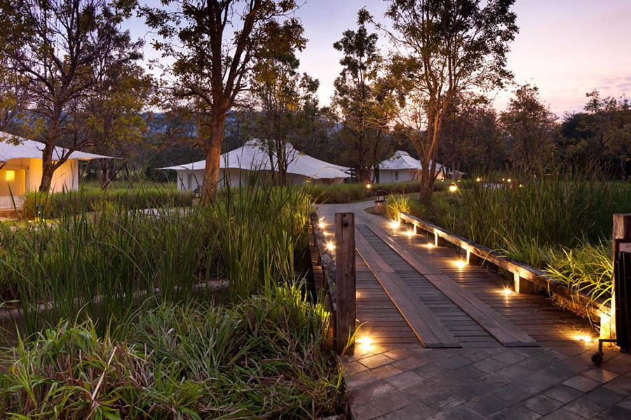 แคมป์ปิ้งหรูเขาใหญ่