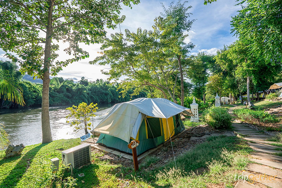 แคมป์ปิ้งหรูกาญจนบุรี