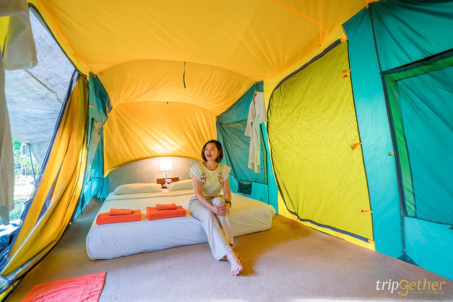 แคมป์ปิ้งหรูกาญจนบุรี