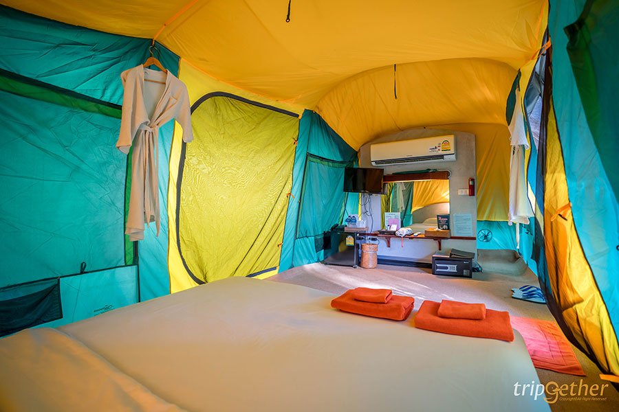 แคมป์ปิ้งหรูกาญจนบุรี