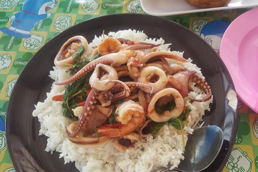 ร้านอาหารตามสั่งซีฟู้ด