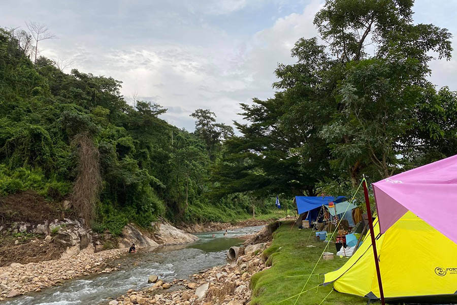 ลานกางเต็นท์