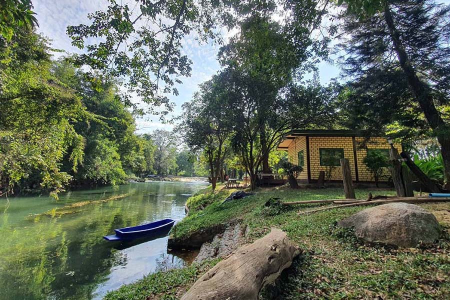 ที่พักกลางป่าใกล้กรุงเทพ