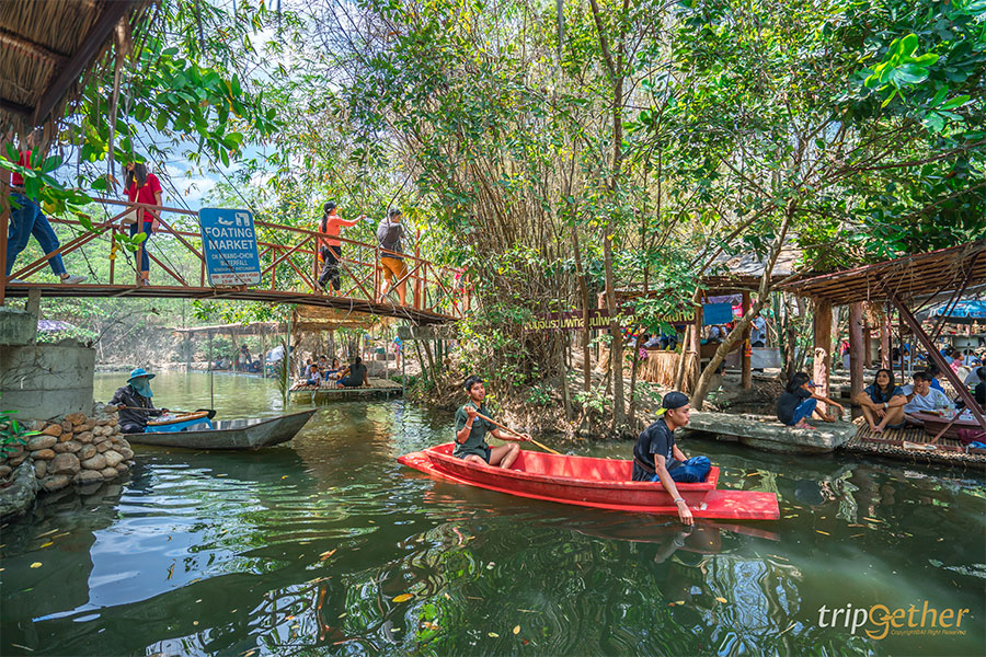 ตลาดน้ำใกล้กรุง
