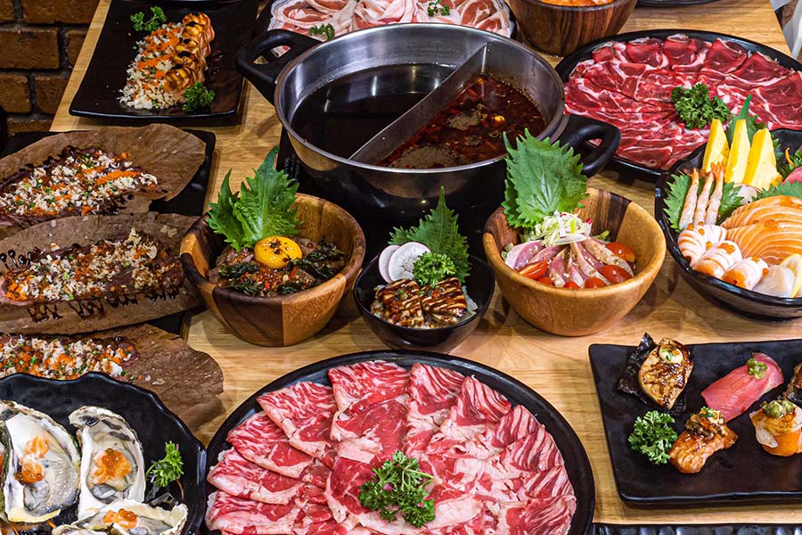 ร้านหมูกระทะ สุกี้