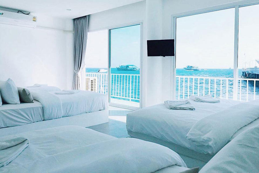 ที่พักติดทะเล