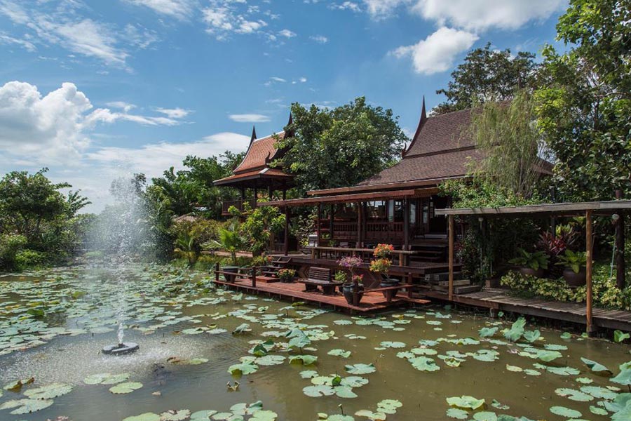 ที่พักริมน้ำอยุธยา