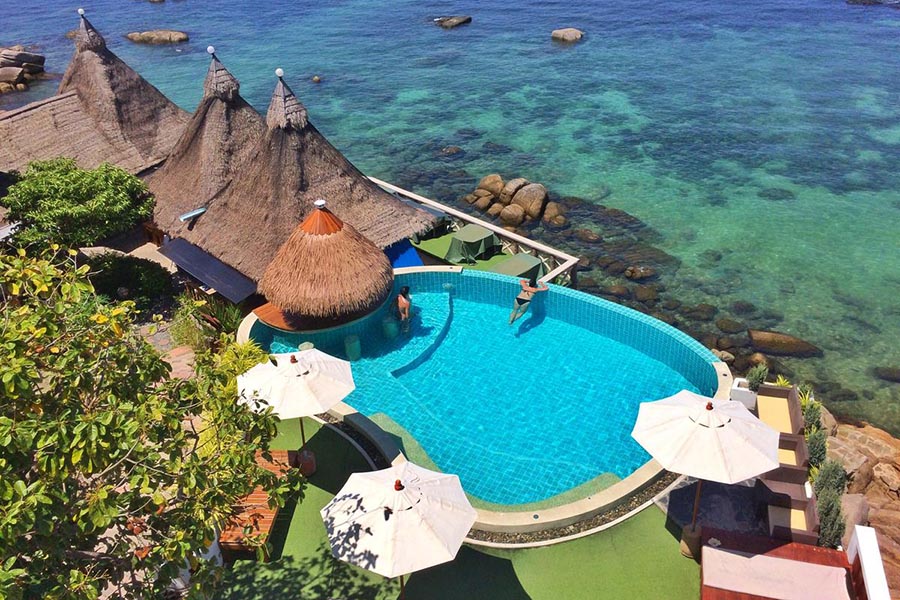 ที่พักเกาะเต่าติดทะเล