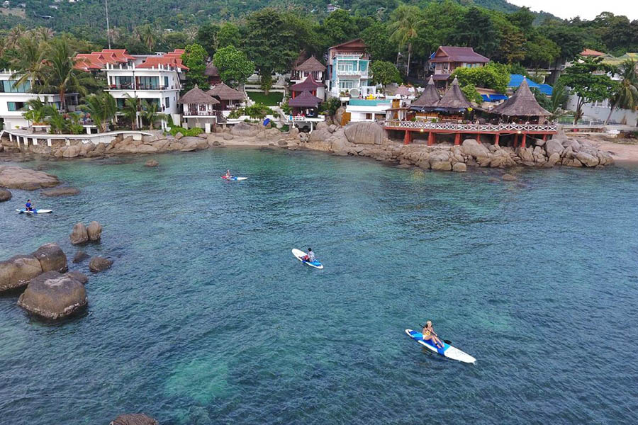 ที่พักเกาะเต่าติดทะเล