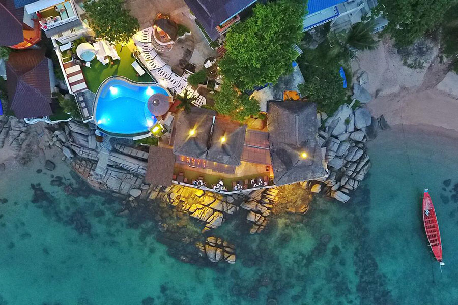 ที่พักเกาะเต่าติดทะเล