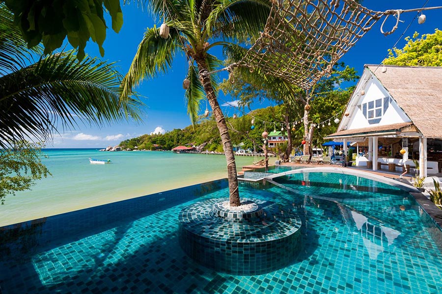 ที่พักเกาะเต่าติดทะเล