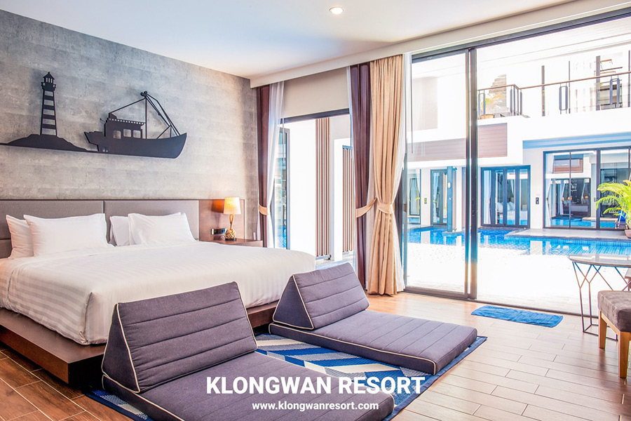 ที่พักติดทะเลคลองวาฬ