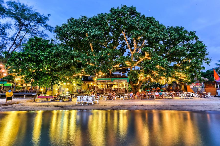 เกาะเต่าติดทะเล