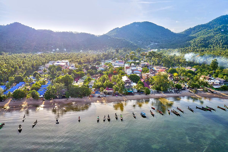 เกาะเต่าติดทะเล