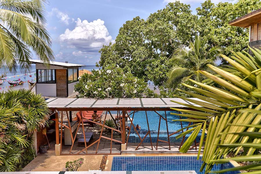 เกาะเต่าติดทะเล