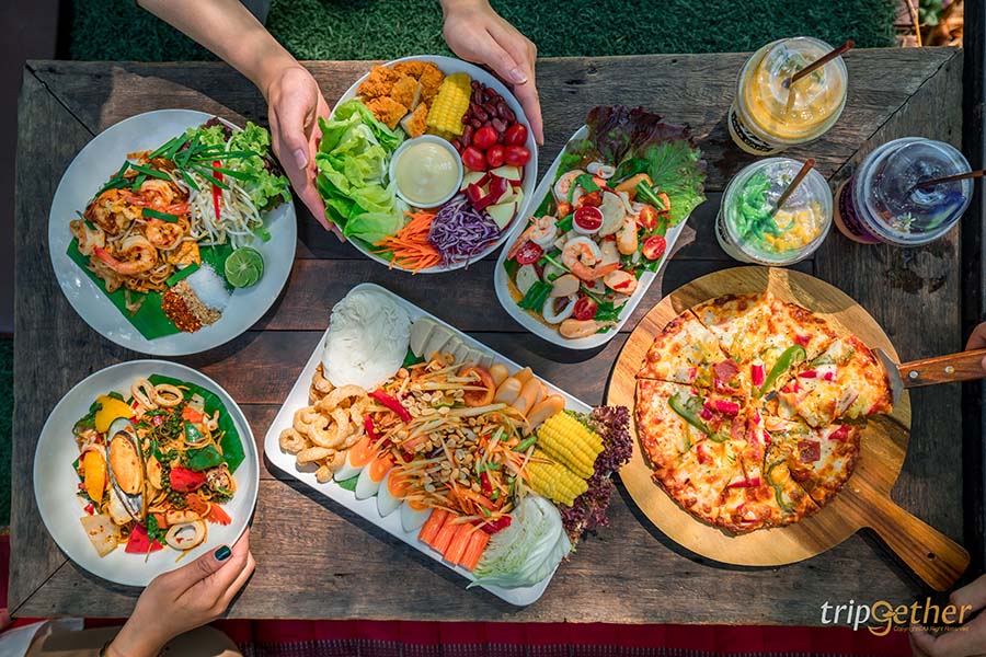 คาเฟ่เขาใหญ่ริมลำธาร