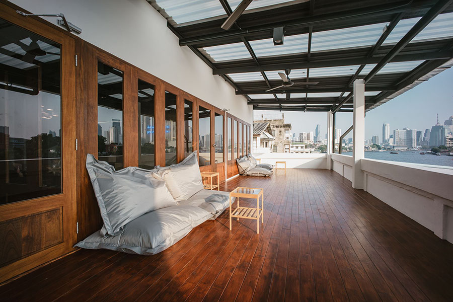 โฮสเทลกรุงเทพริมน้ำ