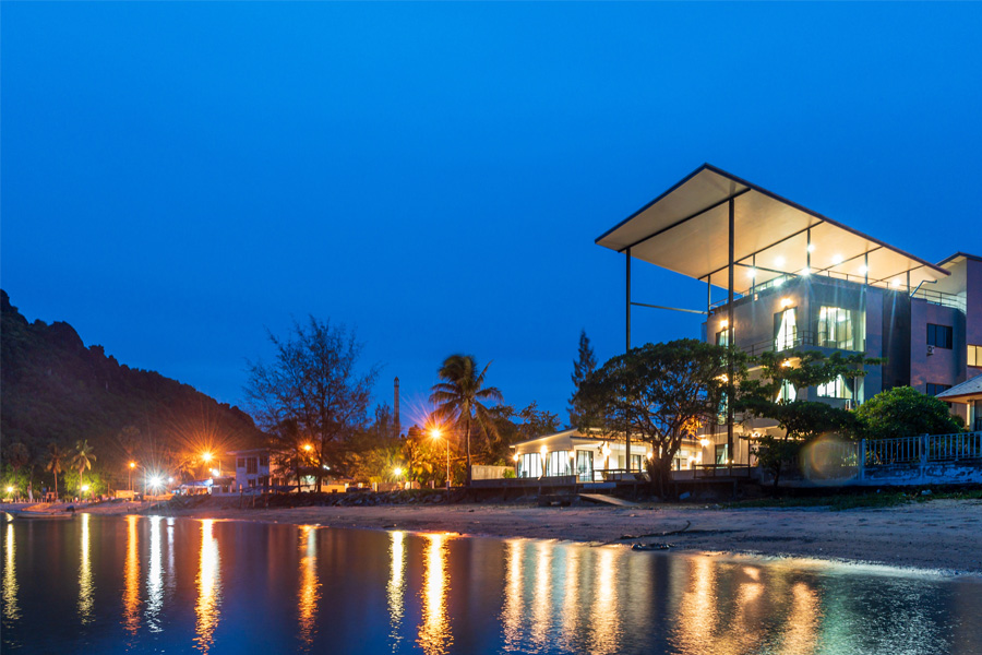 ที่พักนอนมองทะเล