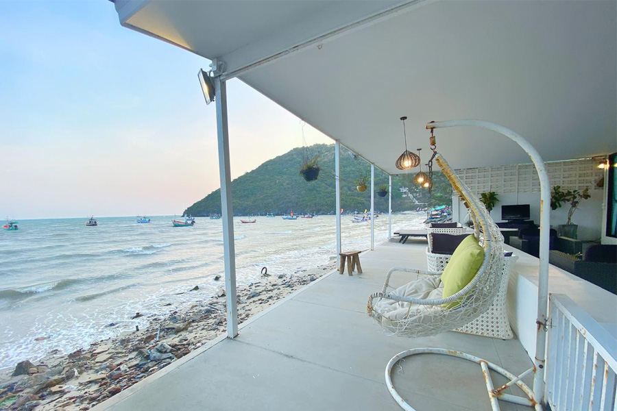 ที่พักนอนมองทะเล