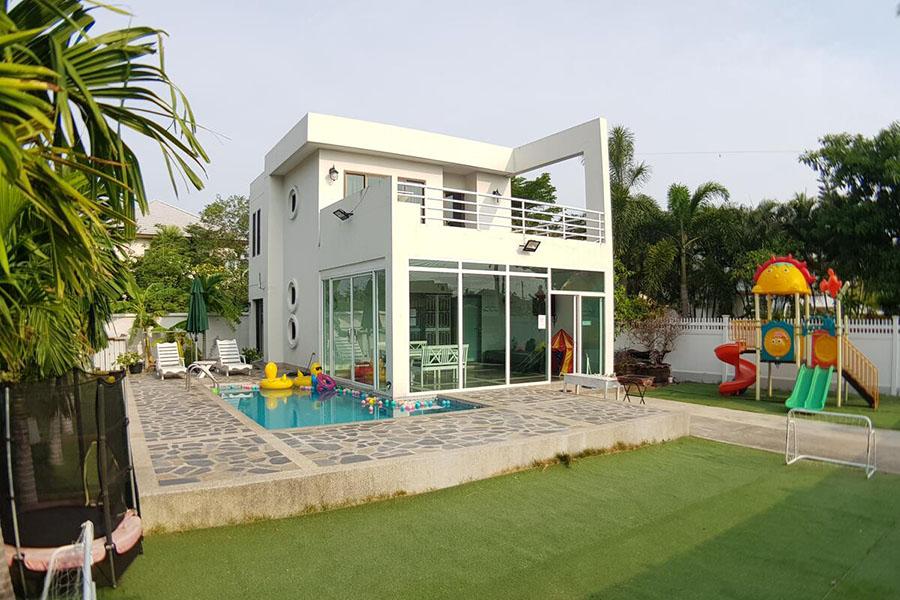 5 ที่พักบางแสน แบบเหมาหลัง มาพร้อมสระว่ายส่วนตัวสุดฟิน