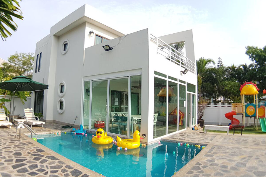 5 ที่พักบางแสน แบบเหมาหลัง มาพร้อมสระว่ายส่วนตัวสุดฟิน