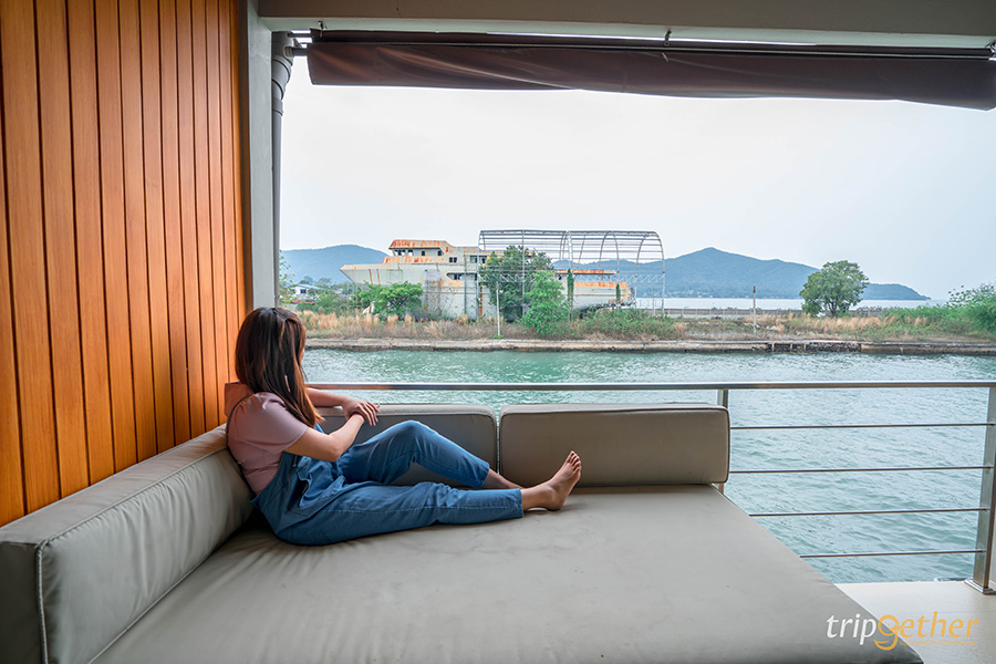 ที่พักนอนมองทะเล