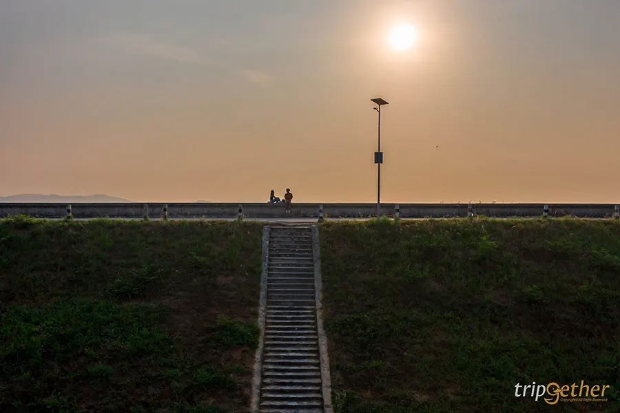 ดวงอาทิตย์ตก