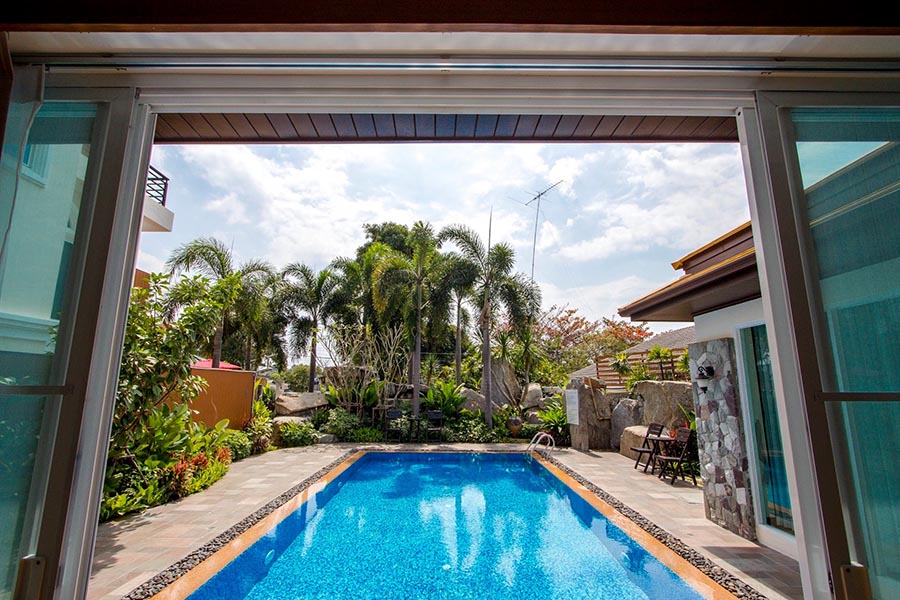 5 ที่พักบางแสน แบบเหมาหลัง มาพร้อมสระว่ายส่วนตัวสุดฟิน