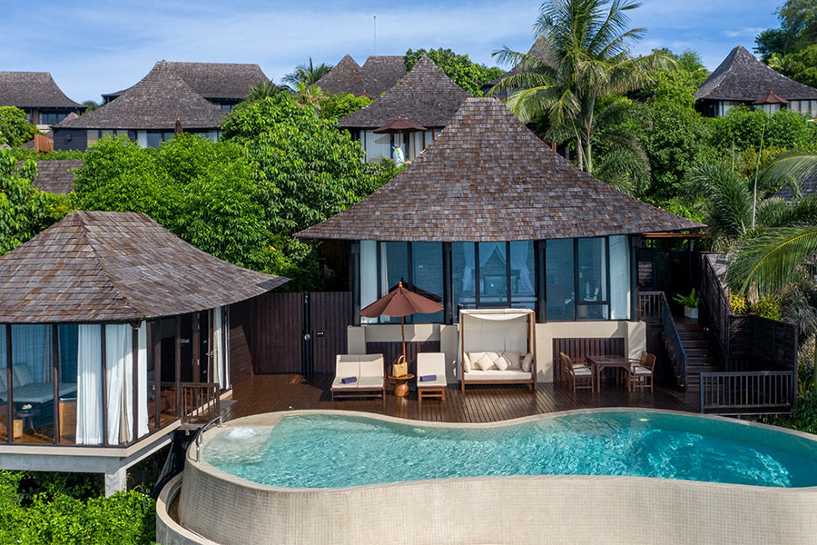 ศิลาวดี พูล สปา รีสอร์ต, Silavadee Pool Spa Resort, รีสอร์ทห้าดาวสมุย, ที่พักพูลวิลล่าห้าดาวสมุย