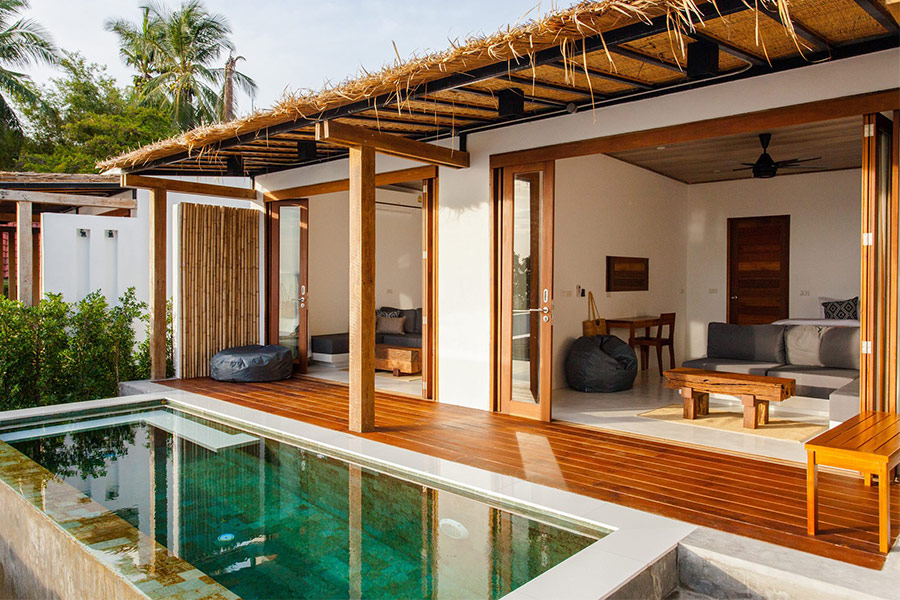 เดอะฮัมเบิล วิลล่า, The humble villa, พูลวิลล่าวิวทะเลสมุย, ที่พักสมุยสระว่ายน้ำส่วนตัว