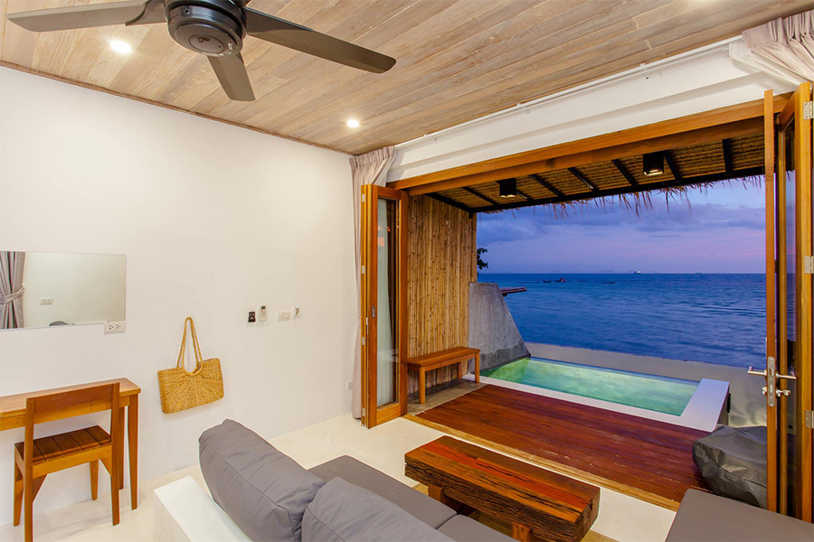 เดอะฮัมเบิล วิลล่า, The humble villa, พูลวิลล่าวิวทะเลสมุย, ที่พักสมุยสระว่ายน้ำส่วนตัว