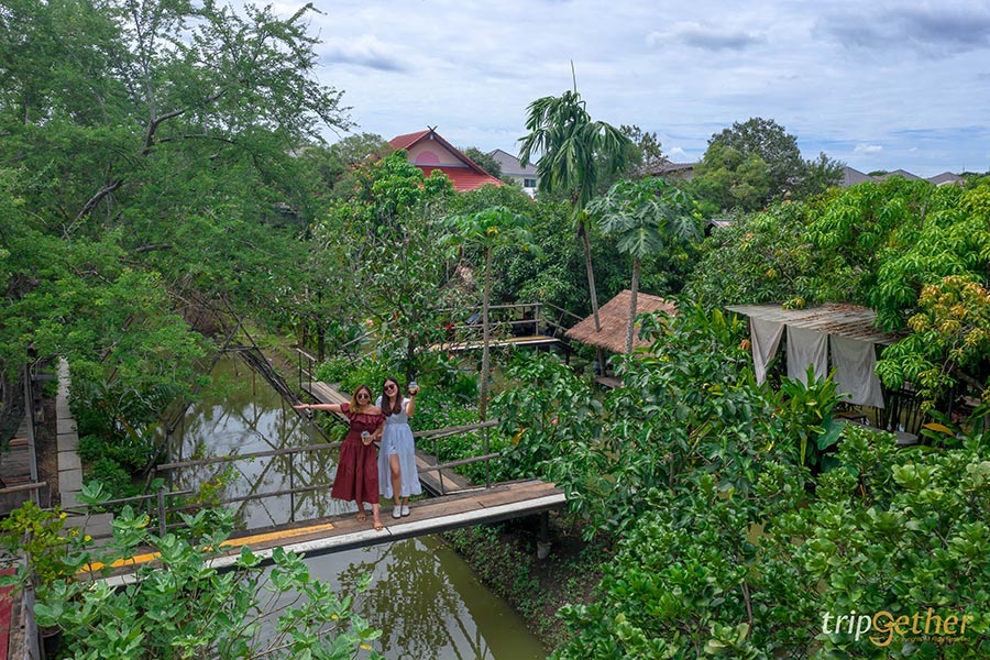 ร้านอาหารในสวน