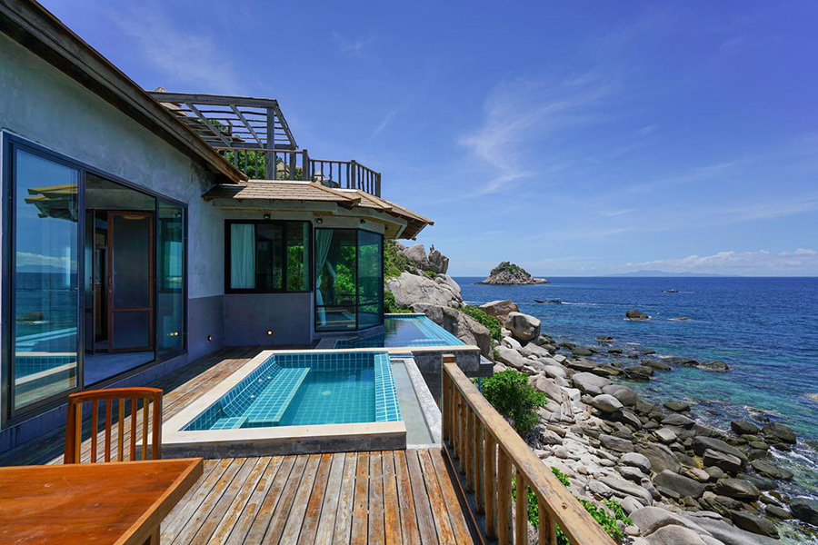 ที่พักบนเขาวิวทะเล