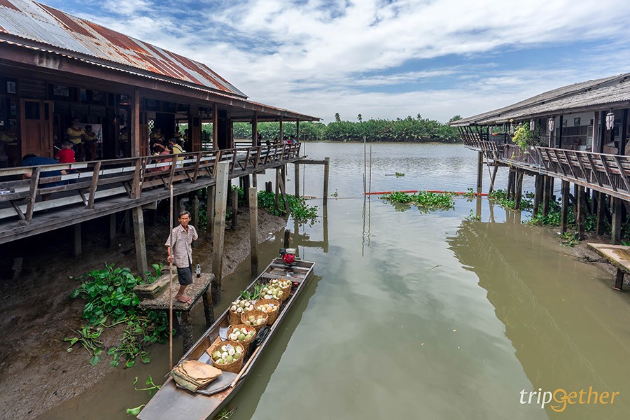 5 ชุมชนริมน้ำน่าเที่ยว บรรยากาศดี ของอร่อยเพียบ!!