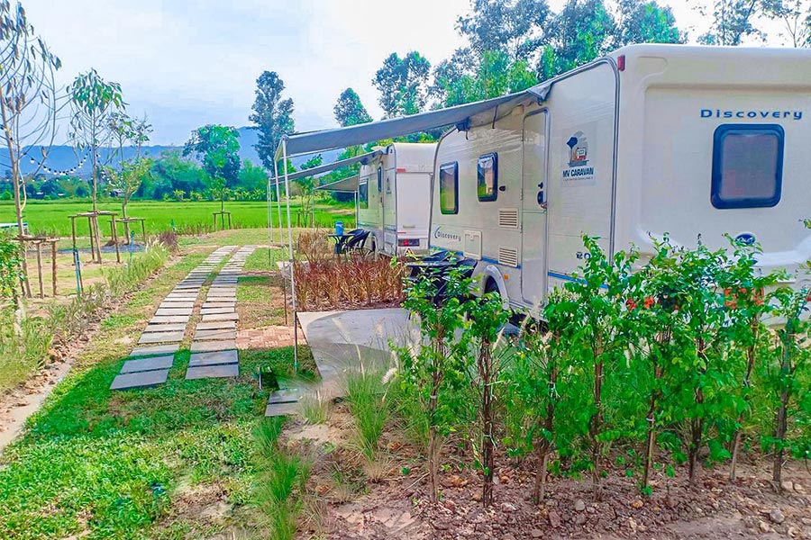 5 ที่พักรถบ้าน เปลี่ยนบรรยากาศ นอนชิลล์ ใกล้กรุงเทพฯ