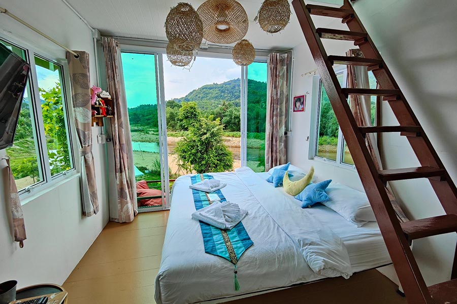 5 ที่พักคีรีวง-ลานสกา บรรยากาศชิลล์ริมน้ำ วิวสวยน่าไปพักผ่อน