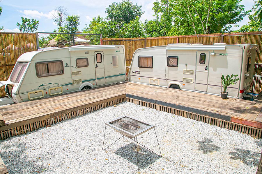 5 ที่พักรถบ้าน เปลี่ยนบรรยากาศ นอนชิลล์ ใกล้กรุงเทพฯ