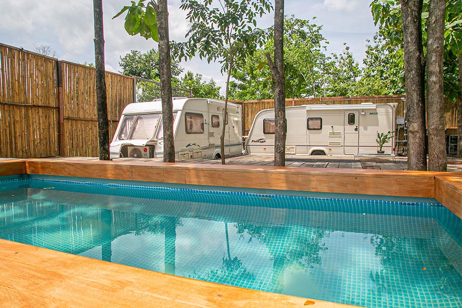 5 ที่พักรถบ้าน เปลี่ยนบรรยากาศ นอนชิลล์ ใกล้กรุงเทพฯ