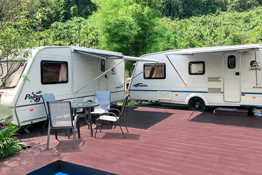 5 ที่พักรถบ้าน เปลี่ยนบรรยากาศ นอนชิลล์ ใกล้กรุงเทพฯ