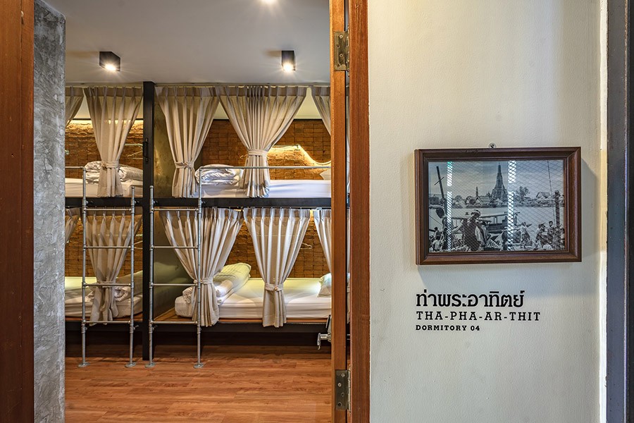 5 โฮสเทลใกล้รถไฟฟ้าราคาหลักร้อย เดินทางสะดวก