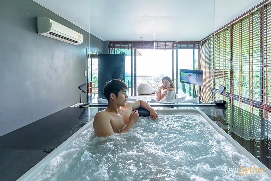 ที่พักมีออนเซ็น