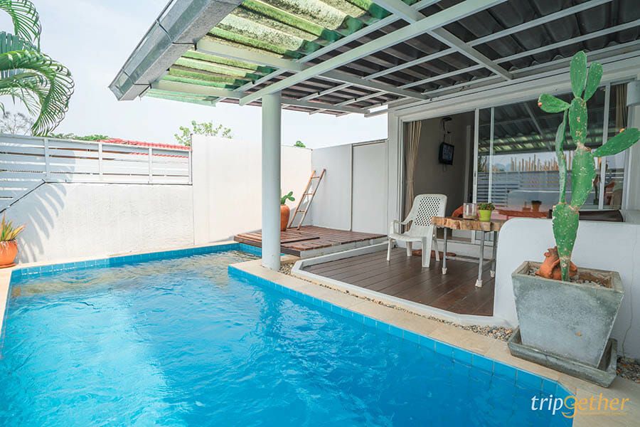5 ที่พักกาญจนบุรี พูลวิลล่าริมน้ำ วิวสวยสุดปัง!
