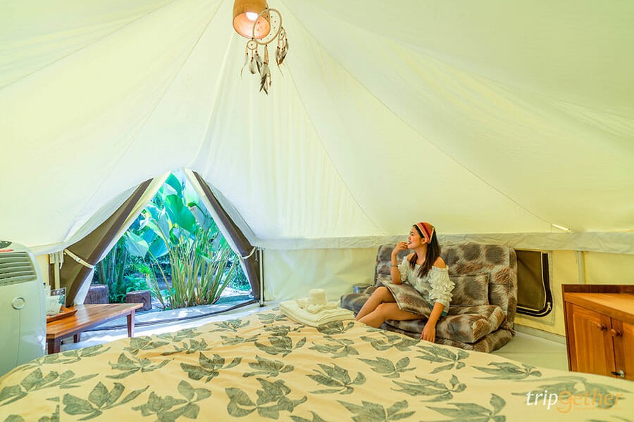 6 ที่พักสไตล์แคมป์ปิ้งใกล้กรุง บรรยากาศชิลล์รับหน้าฝน 