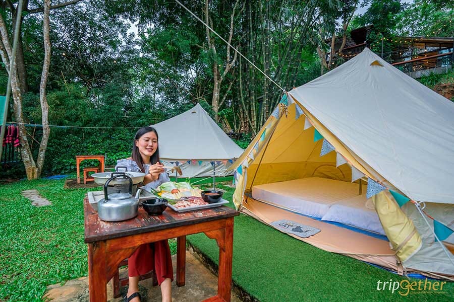 6 ที่พักสไตล์แคมป์ปิ้งใกล้กรุง บรรยากาศชิลล์รับหน้าฝน 