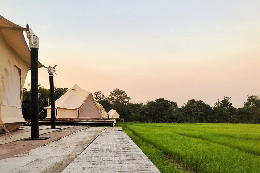 5 ที่พักกลางทุ่งนา หนีไปพักใจถ่ายรูปฟินช่วงกรีนซีซั่น!