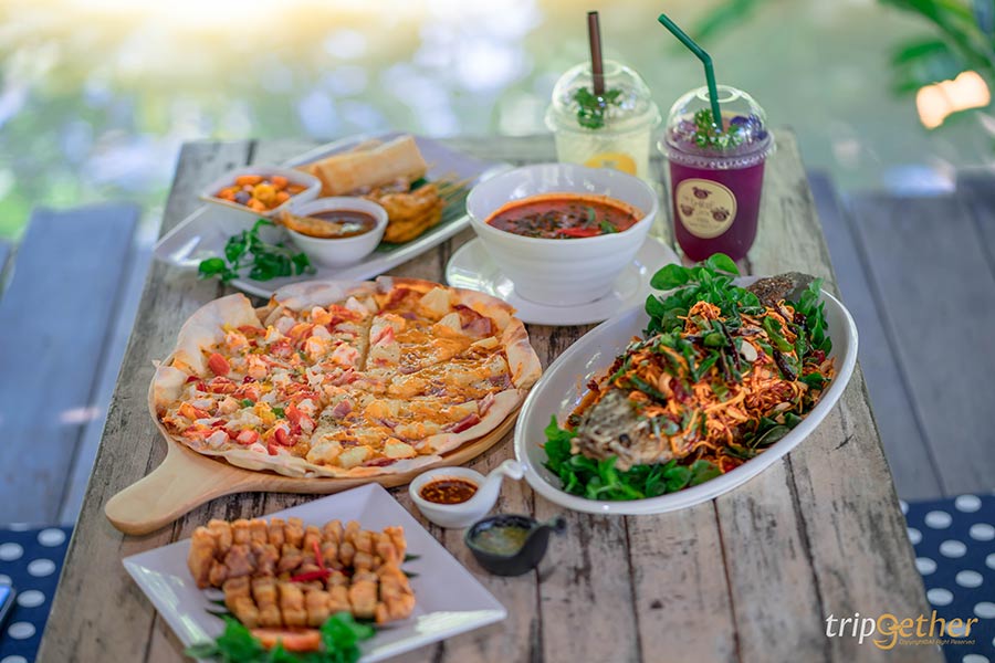 7 ร้านอาหารในสวนริมน้ำใกล้กรุงเทพ หนีไปสูดโอโซนกันให้ฉ่ำปอด!