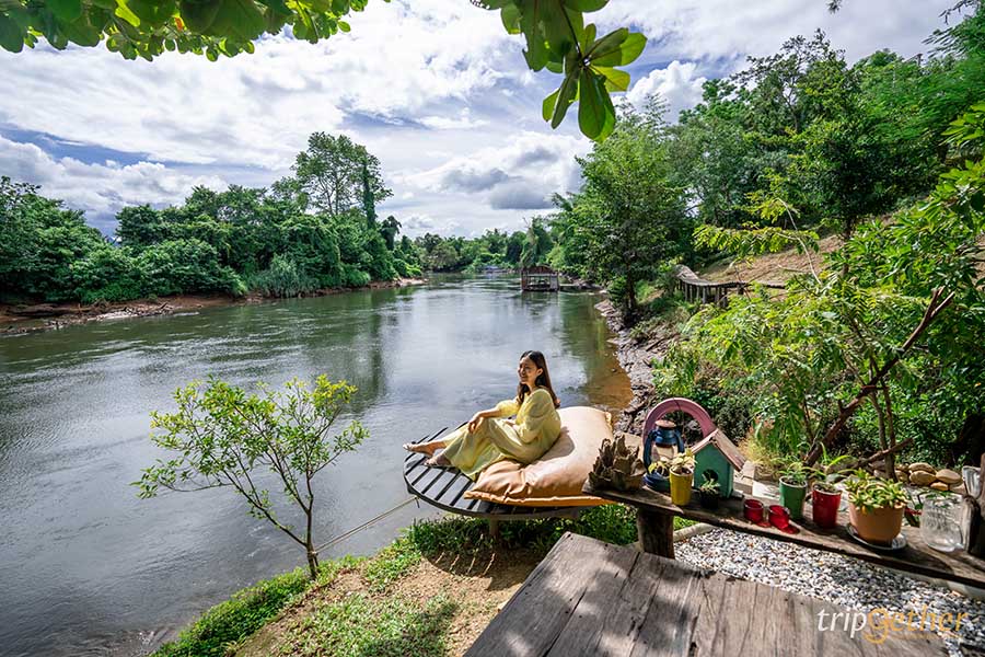 5 คาเฟ่กาญจนบุรี ริมน้ำ เหมาะกับการชวนเพื่อนมานั่งชิลล์ 