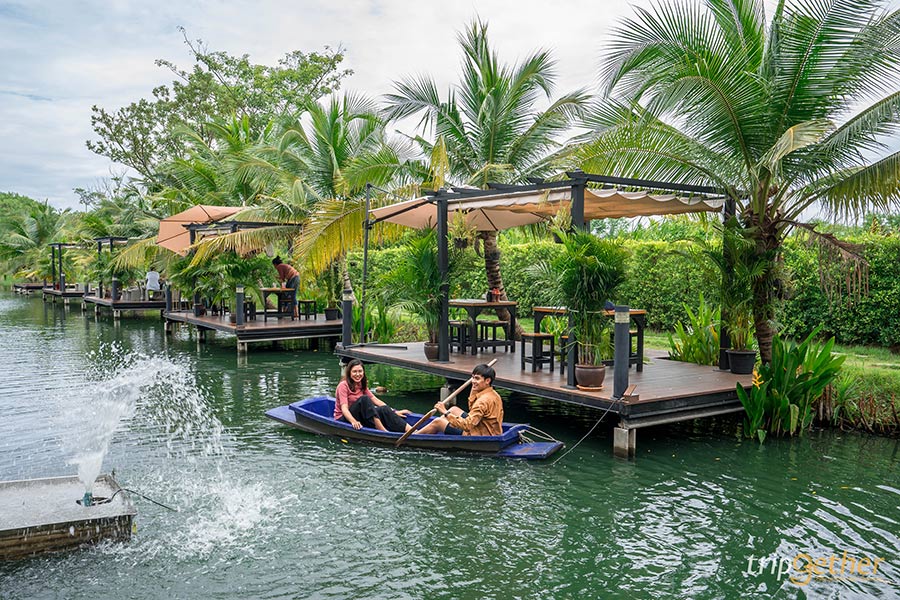 7 คาเฟ่สวนมะพร้าว กินลมชมวิว ใกล้เมืองกรุง