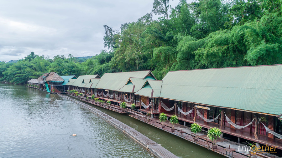 5 ที่พักกาญจนบุรี แพริมแม่น้ำแคว นอนชิลล์มองวิว ราคาไม่เกินคนละ 1,500