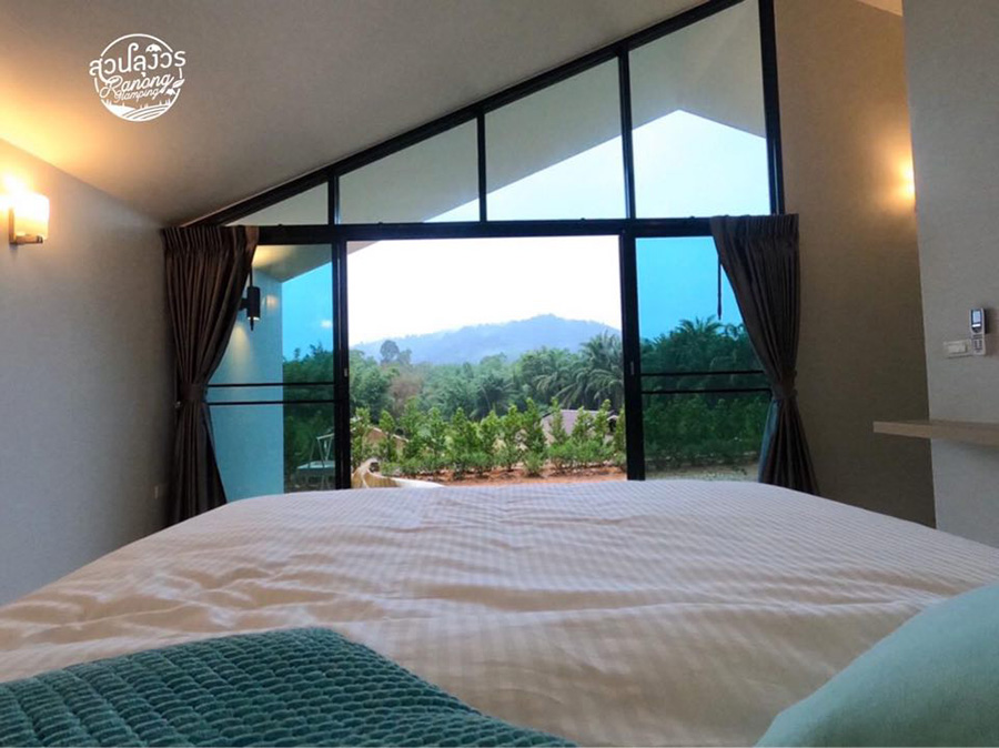 5 ที่พักระนอง บรรยากาศกลางป่า นอนติดริมน้ำ